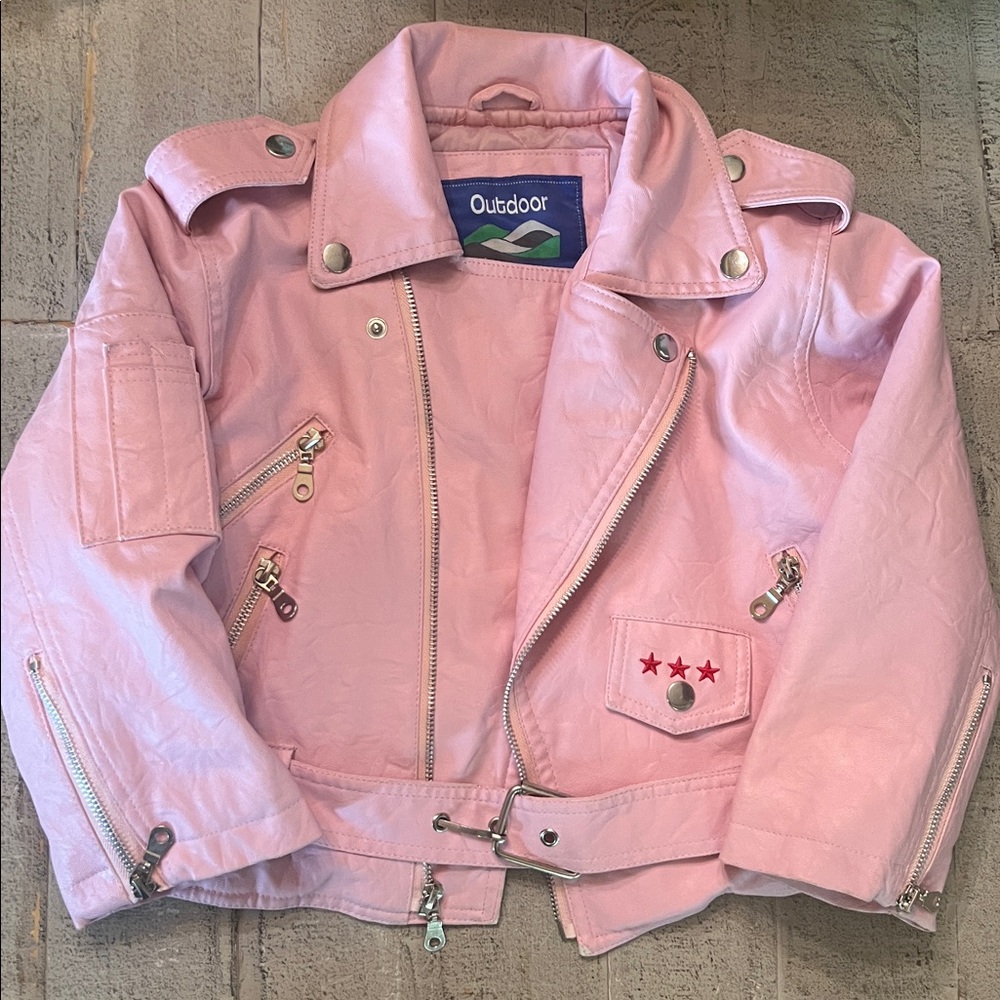 Outdoor Habitat Girl’s Pink Bike Jacket Size 5T
With USA Emblem